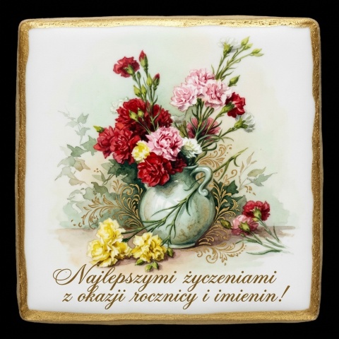 Ciastko lukier Życzenia napisz personalizuj  Kwiaty Bakegram Wyznanie Smaku i Uznania

Niec