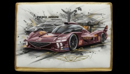 Ciastko lukier Auto Fan PASJA PIERCE ARROW