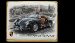 Ciastko lukier Auto Fan PASJA PORSCHE NIGHT DRIVE