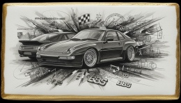 Ciastko lukier Auto Fan PASJA PORSCHE  WYRAFINOWANA ELEGANCJA RUCHU