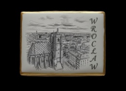 Ciastko lukier twój tekst Pamiątka z Wrocławia Architektoniczna Rozkosz