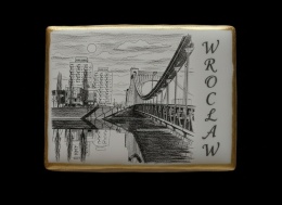 Ciastko lukier twój tekst Pamiątka z Wrocławia Architektoniczne Perełki