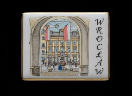 Ciastko lukier twój tekst Pamiątka z Wrocławia Architektura na słodko 

Opis