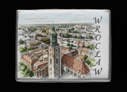 Ciastko lukier twój tekst Pamiątka z Wrocławia Ciasteczkowy Skarb Starów