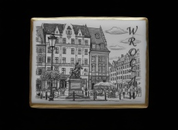 Ciastko lukier twój tekst Pamiątka z Wrocławia Historia na słodko

Wrocławs