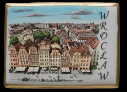 Ciastko lukier twój tekst Pamiątka z Wrocławia Kamienice pełne historii