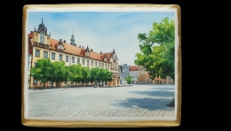 Ciastko lukier twój tekst Pamiątka z Wrocławia Kamienice pełne historii