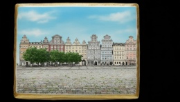 Ciastko lukier twój tekst Pamiątka z Wrocławia Kamieniczki pełne histori