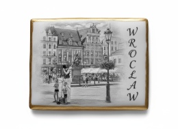 Ciastko lukier twój tekst Pamiątka z Wrocławia Kamieniczne Cuda na Ciast