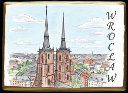 Ciastko lukier twój tekst Pamiątka z Wrocławia Kamienne Historie na Język