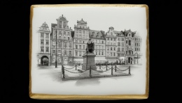 Ciastko lukier twój tekst Pamiątka z Wrocławia Kawałek Historii na Jedno