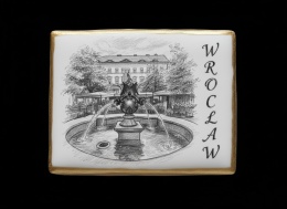 Ciastko lukier twój tekst Pamiątka z Wrocławia Magiczny Czaruś w Kamienicy