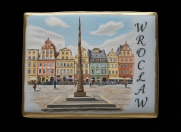 Ciastko lukier twój tekst Pamiątka z Wrocławia Słodka Historia Kamienic
