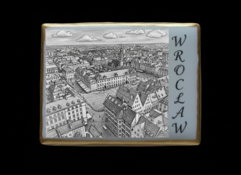 Ciastko lukier twój tekst Pamiątka z Wrocławia Słodka Podróż przez Stare K