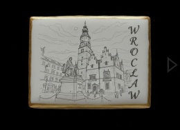 Ciastko lukier twój tekst Pamiątka z Wrocławia Słodka Podróż w Czasie

*
