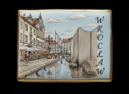 Ciastko lukier twój tekst Pamiątka z Wrocławia Smak historii Wrocławskich
