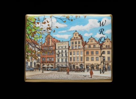 Ciastko lukier twój tekst Pamiątka z Wrocławia Smakowite Wspomnienia z Ka