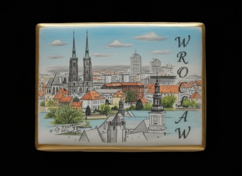 Ciastko lukier twój tekst Pamiątka z Wrocławia Wrocławski Kalejdoskop Ar