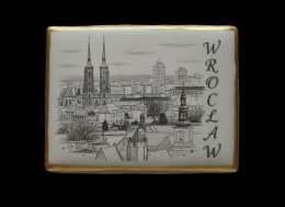 Ciastko lukier twój tekst Pamiątka z Wrocławia Wrocławskie Kamienice w D