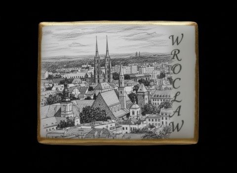 Ciastko lukier twój tekst Pamiątka z Wrocławia Wrocławskie kamienice w s