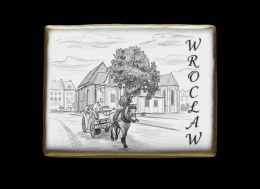 Ciastko lukier twój tekst Pamiątka z Wrocławia Wspomnienia ukryte w lukrze