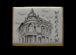 Ciastko lukier twój tekst Pamiątka z Wrocławia Zacznij Dzień w Stylu Kam