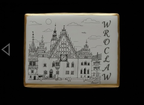 Ciastko lukier twój tekst Pamiątka z Wrocławia