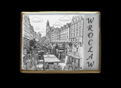 Ciastko lukier twój tekst Pamiątka z Wrocławia