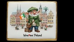 Ciastko lukier Pamiątka  Podróżnicze Serce Krasnala!

Oto krasnal wrocła