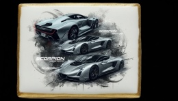 Ciastko lukier Auto Fan PASJA SCORPION