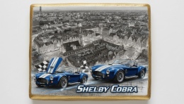 Ciastko lukier Auto Fan PASJA SHELBY COBRA