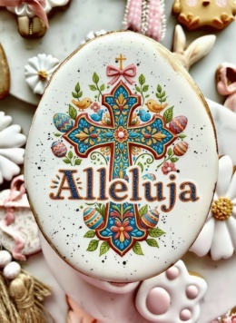 Ciastko lukier twój tekst Świąteczne jajko Alleluja w stylu folk!

Kiedy