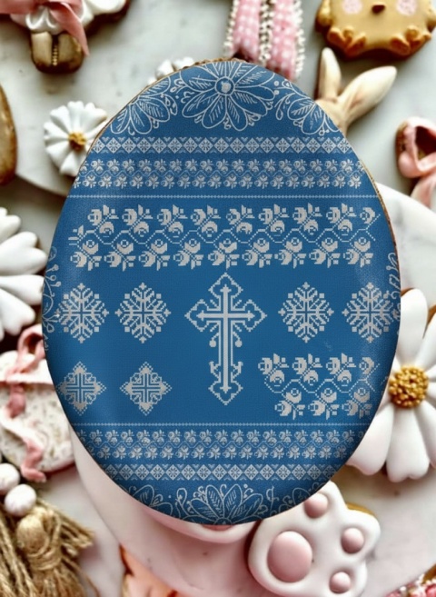 Ciastko lukier twój tekst Świąteczne jajko Tradycja z nutką słodyczy!

*