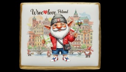 Ciastko lukier Pamiątka  WrocLove z Krasnalem na Katastrofę!

Nasz wrocł