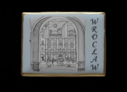 Ciastko lukier twój tekst „Wrocławskie Zaklęte Wrota 

Pamiątka z Wroc
