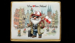 Ciastko lukier Pamiątka  Wrocławskie krasnale ruszają w świat!

Nasz wro