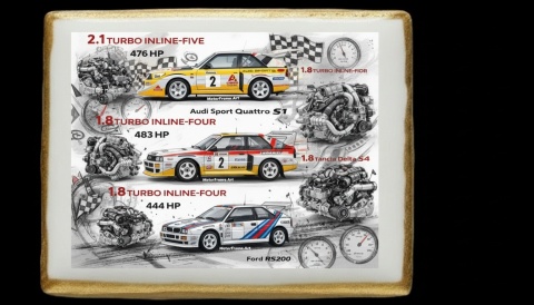 Ciastko lukier Auto Fan PASJA Audi Sport Quattro S1