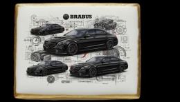 Ciastko lukier Auto Fan PASJA BRABUS MOTORYZACYJNIE