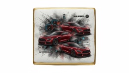 Ciastko lukier Auto Fan PASJA BRABUS W RUCHU