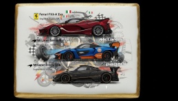 Ciastko lukier Auto Fan PASJA Ferrari FXXK Evo