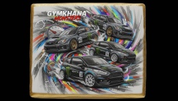 Ciastko lukier Auto Fan PASJA Gymkhana Monsters