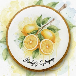 Ciastko lukier twój tekst I Love Food Cytrynowy Zawrót Głowy