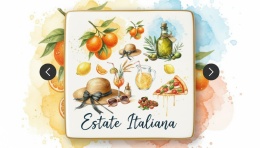 Ciastko lukier twój tekst I Love Food Italian Dreams in Cookie Form