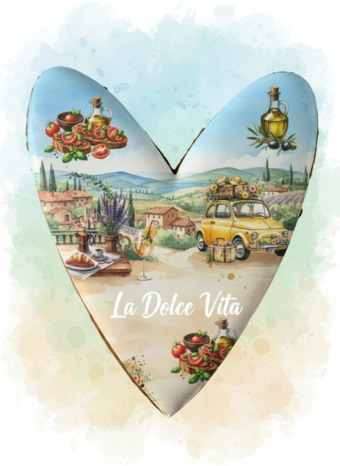 Ciastko lukier twój tekst I Love Food La Dolce Vita na wyciągnięcie ręki*