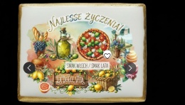 Ciastko lukier twój tekst I Love Food Najlepsze Życzenia w Słodkim Stylu