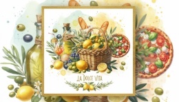 Ciastko lukier twój tekst I Love Food Słodka Odrobina Italii na Twoje Urod
