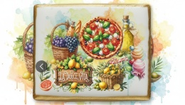 Ciastko lukier twój tekst I Love Food Słodkie Życzenia z Nutą Italii

K