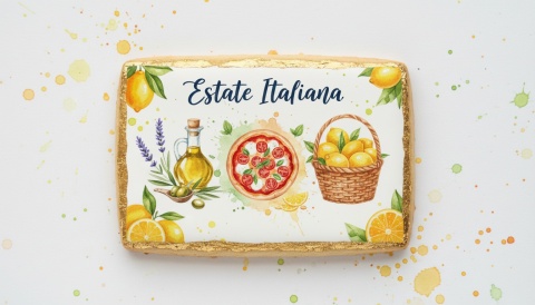 Ciastko lukier twój tekst I Love food Smak Italii na urodziny

Niezwyk
