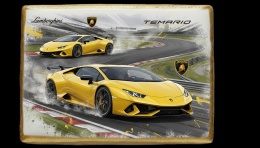 Ciastko lukier Auto Fan PASJA LAMBORGHINI TEMARIO