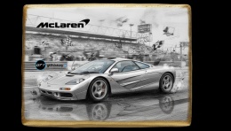 Ciastko lukier Auto Fan PASJA  McLaren Dynamika